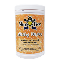 Shubee� Citrus Wipes - Case of 6x Tubs